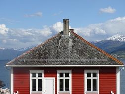 Scandinavian house in Norway