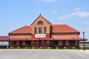 Railroad Depot in Iowa