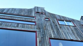 wooden building in the netherlands