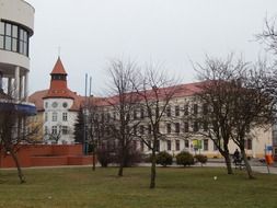 city buildings in poland