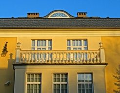 ossolinskich house front in bydgoszcz