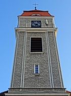 tower of saint adalbert church, poland, bydgoszcz