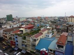 Phnom Penh view,cambodia