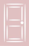graphic image of the entrance door