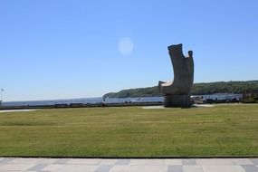 square monument in western pomerania