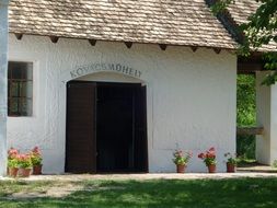 old farm building