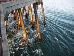 pier on the west coast of california