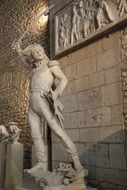 antique sculpture on exhibition in France