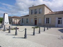 The city hall of Bayon-sur-Gironde