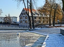 Granaries in Bydgoszcs,Poland