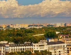 city at summer, russia, st petersburg