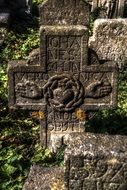 Beautiful Old cemetery in Gelsdorf, Germany