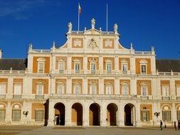 Aranjuez royal palace in Spain