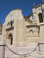 White stone basilica of san isidore temple