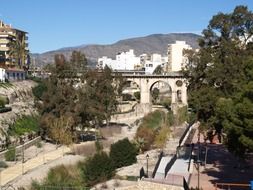 Landscape of Historical viaduct bridge