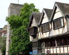 Historic old town in oxford