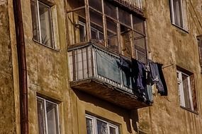 Balcony of the house