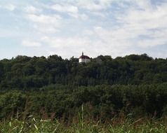 Landscape of monument in czech republic