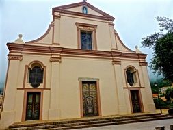 facade of a religious building