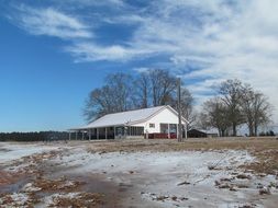 winter farm