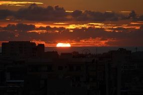 the sunset in twilight town.