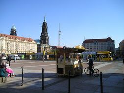 area in the center of dresden