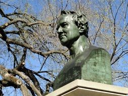 monument of alexander humboldt in central park