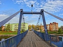 extraordinarily beautiful esperanto footbridge