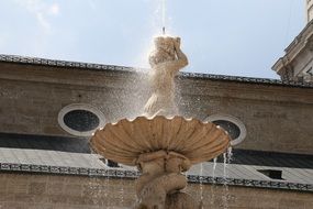 extraordinarily beautiful fountain