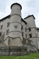 castle monument in Nowy WiÅnicz Poland