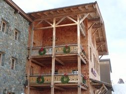 home wood porch