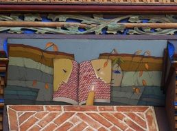 street art in city, germany, lower saxony, hildesheim