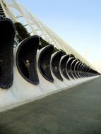 contemporary city of arts and sciences, valencia, spain