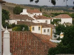 village red roofs