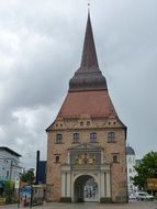 Medieval gate to Mecklenburg