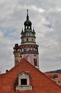 UNESCO Monument Tower in Cesky Krumlov