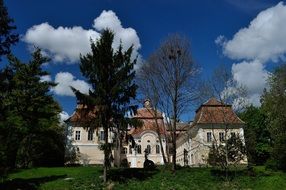 Castle and nature in Europe