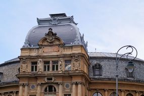 building of opera house in baroque style