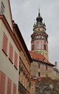 castle tower in the Czech Republic