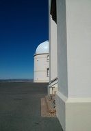 white facade of the observatory