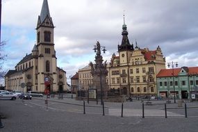 monument in beroun, Czech Republic