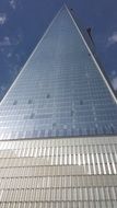 steel and glass skyscraper in new york