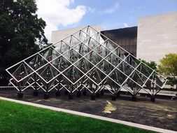 The glass building of the Washington Museum