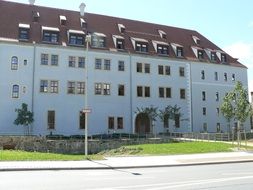 Osterstein Castle appeared on the outskirts of the city of Zwickau in the XIII century