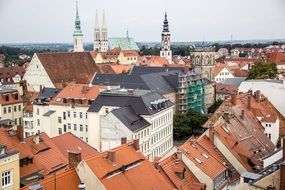 roof panorama in Goerlitz
