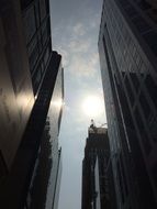 modern skyscrapers in Hong Kong