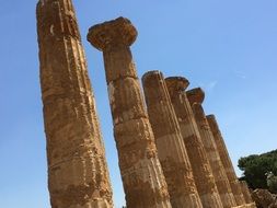 sicily ruins, italy