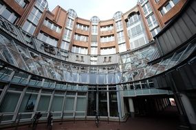 semicircular town hall