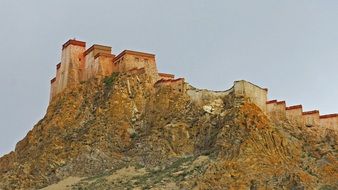 fortress on the mountain