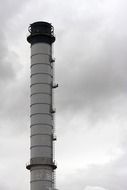 tall industrial chimney